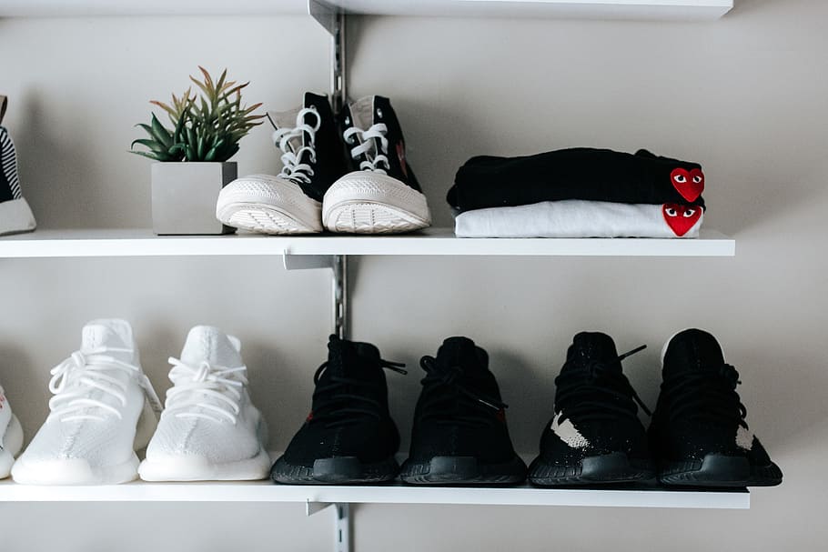 If anybody is tired of stacking sneaker boxes on top of each other and is  looking for a new way to organize their sneakers, I just finished my wall.  : r/SNKRS